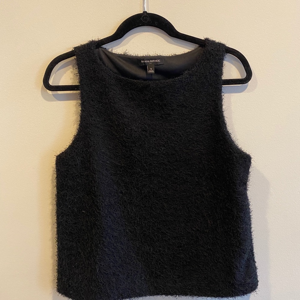 Black tank top